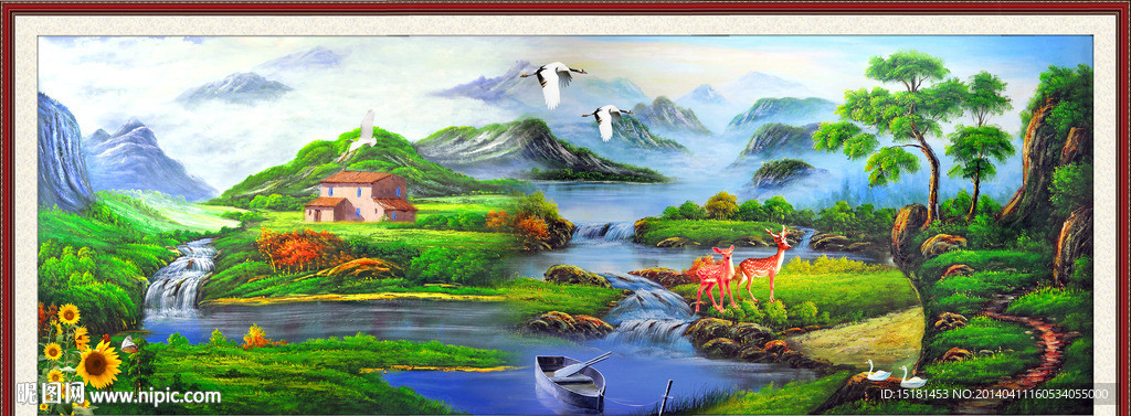 油画风景