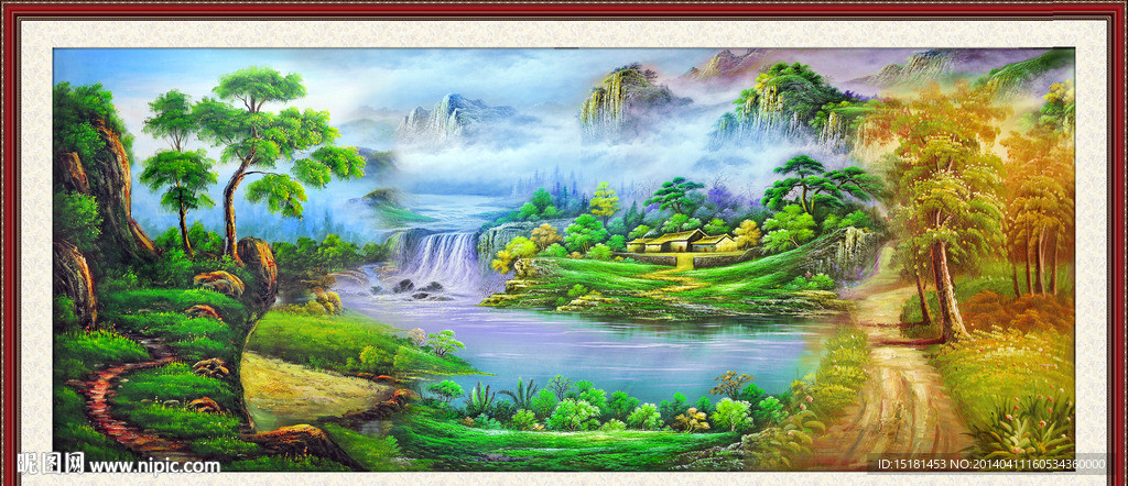 油画风景