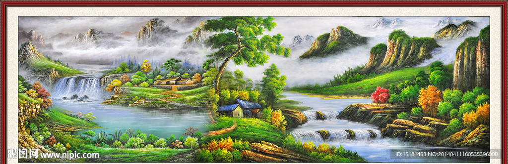油画风景