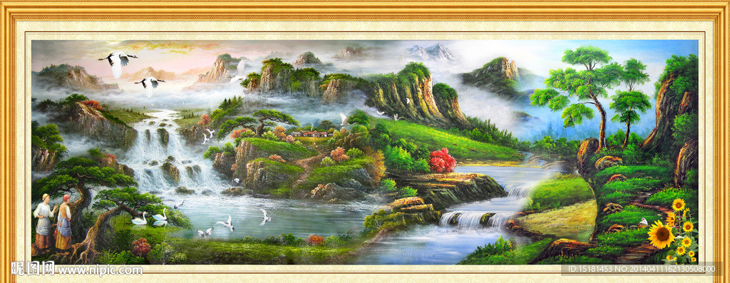 油画风景