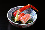 开胃菜帝王蟹醋