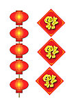福字 灯笼