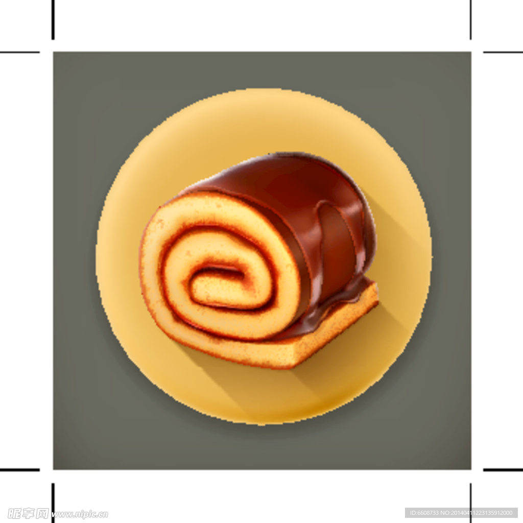 蛋糕ICON图标标志