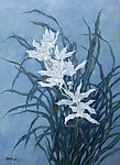 油画兰花
