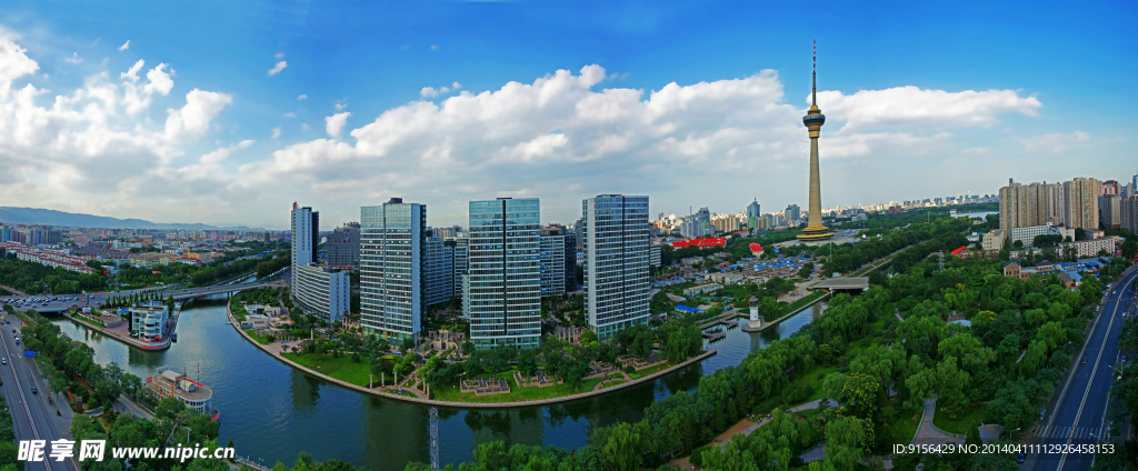 北京昆玉河风景