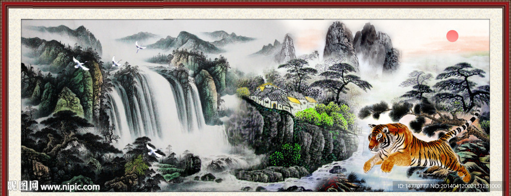 国画山水