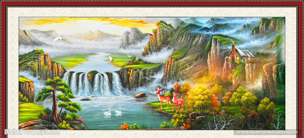 油画风景