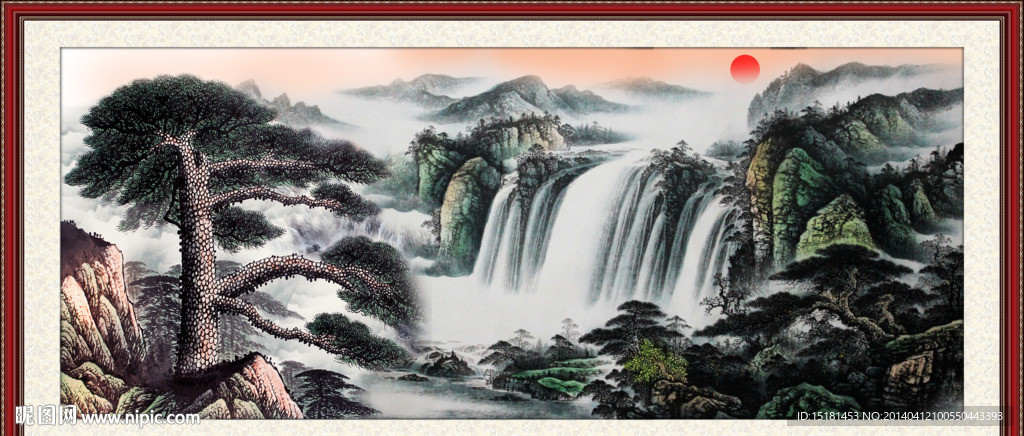 国画山水