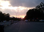 落日余晖 晚霞