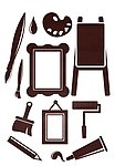 画笔画板图标ICON