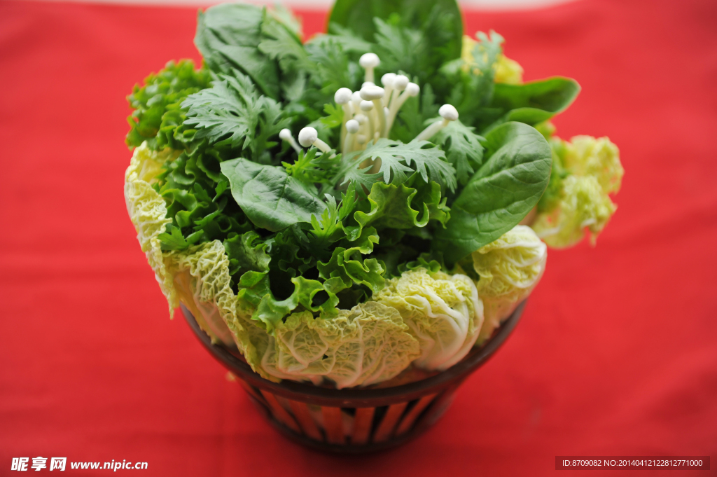 蔬菜拼盘
