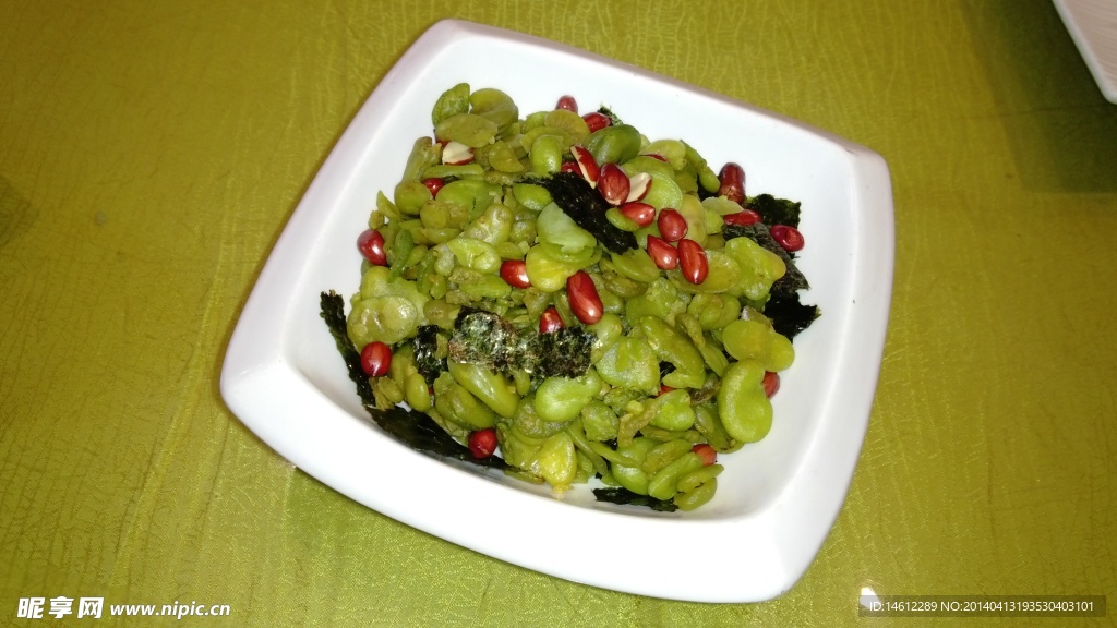 海苔拌豆瓣