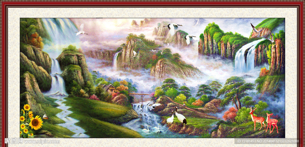 油画风景