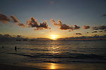 海边夕阳