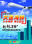 海鲜运输海报