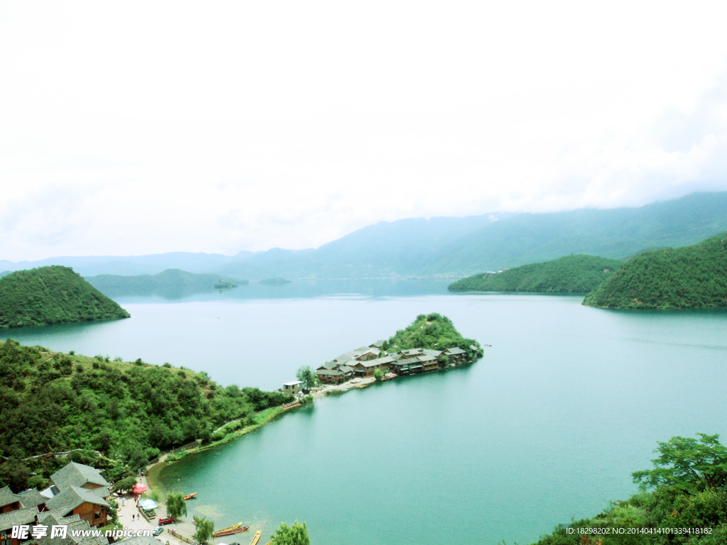 泸沽湖里格半岛