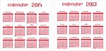 日历 2014