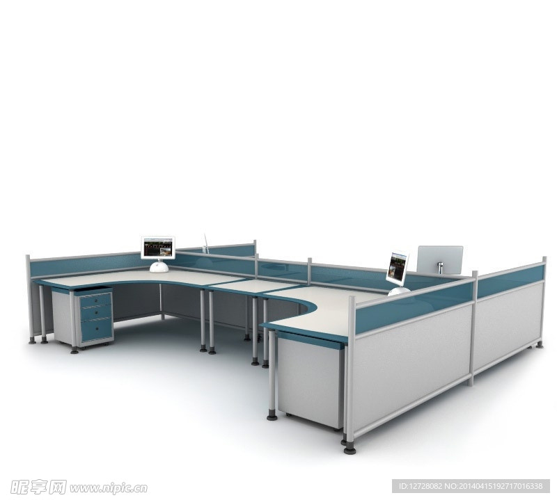 办公室家具模型