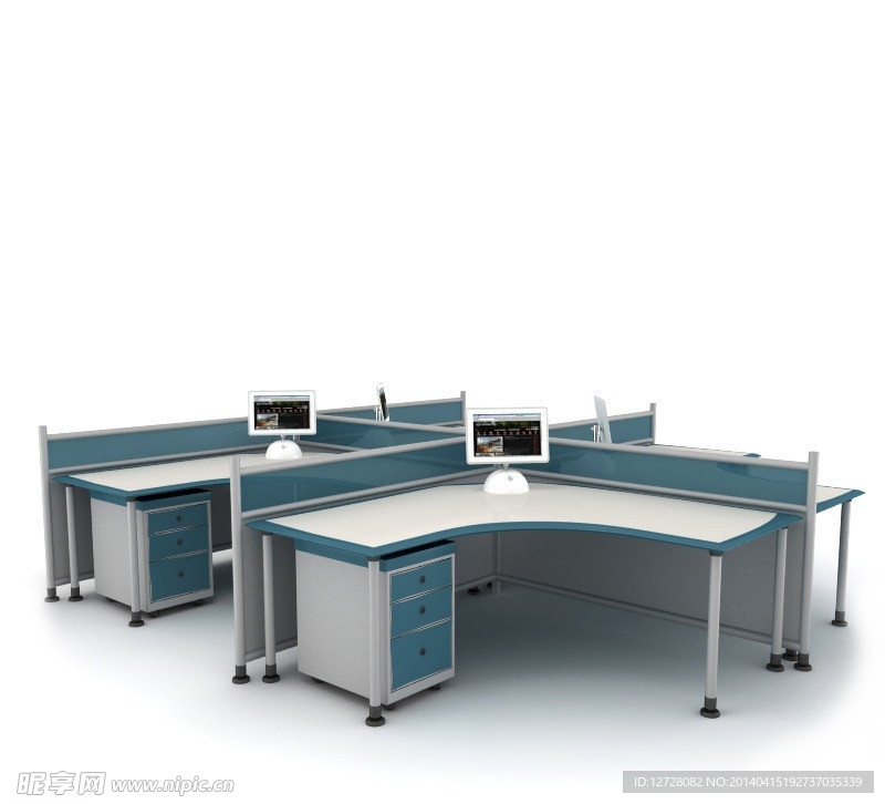 办公室家具模型