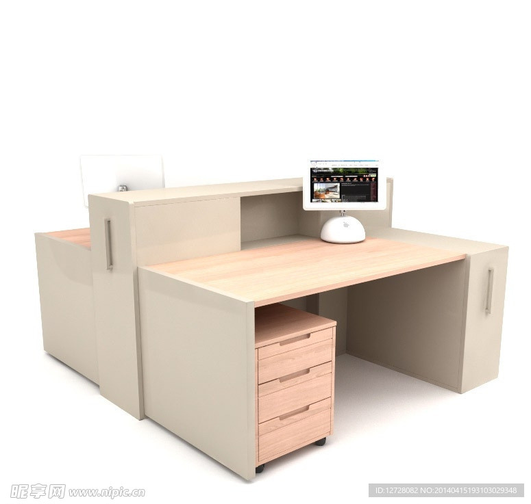 办公室家具模型