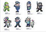 成都警察卡通形象