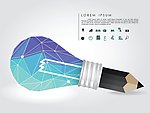商务财经创新创意灯泡