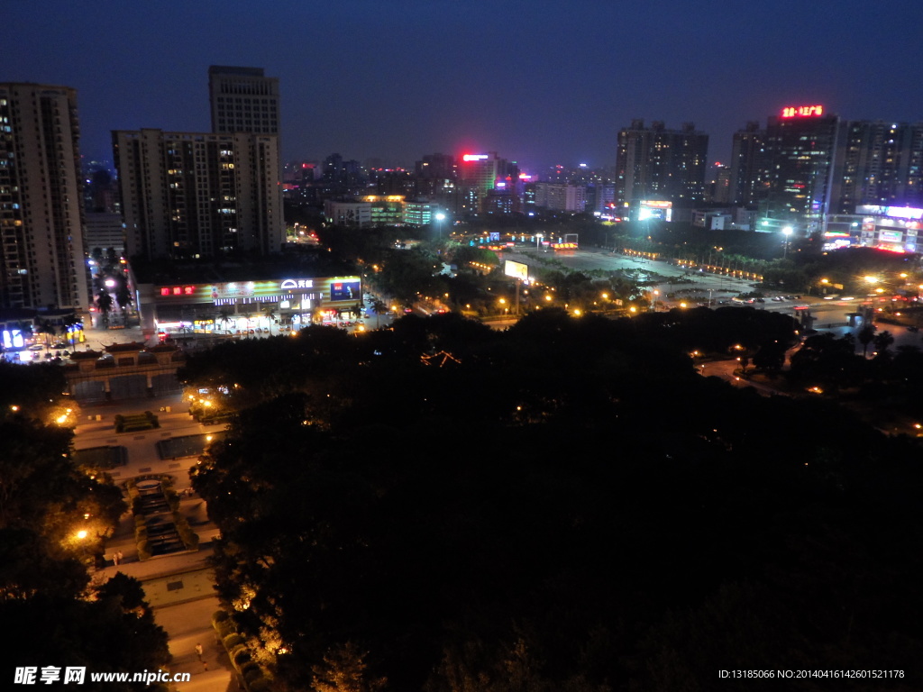 长安夜景