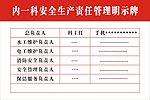 医院科室安全生产责任