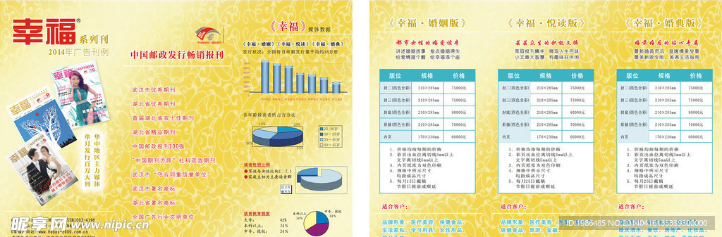 杂志广告刊例宣传单