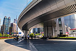 陆家嘴二层观光走廊