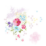 花型花朵