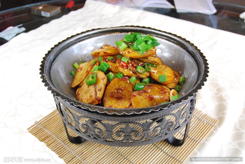 干锅土豆片