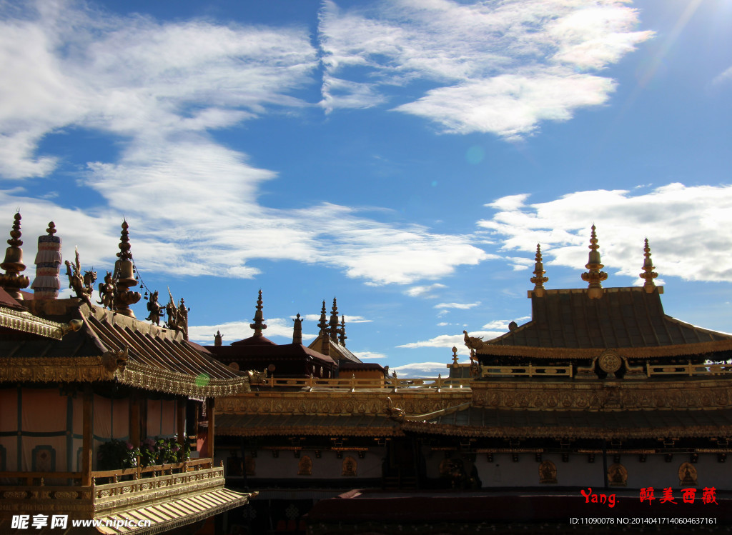 美丽神秘的大昭寺