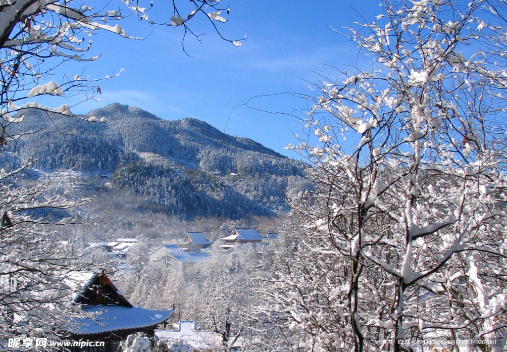 安徽·九华山冬雪