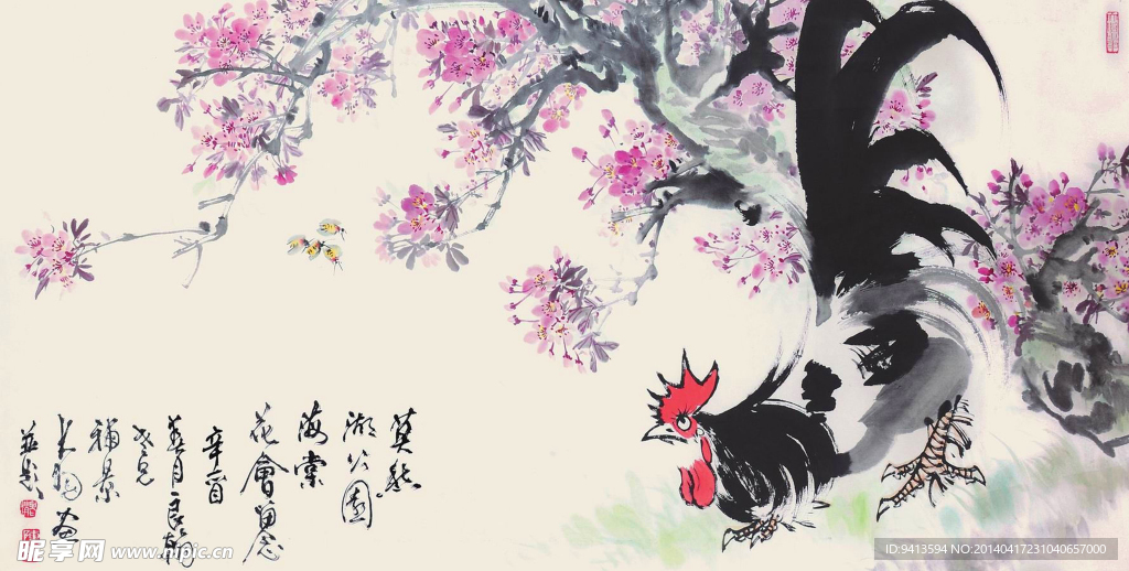 雄鸡报晓