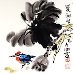 郭大仙花鸟画