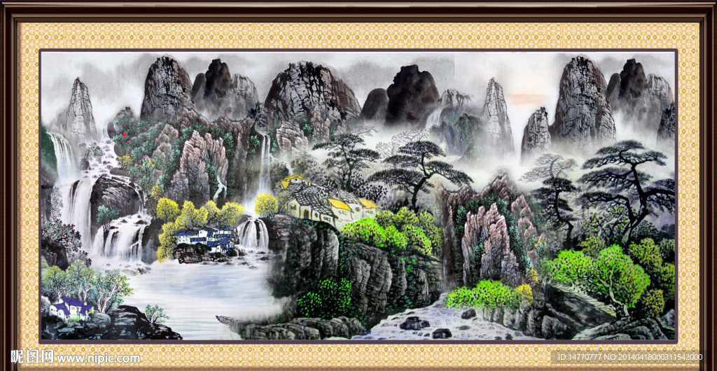 国画山水