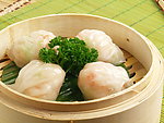 水晶鲜虾饺