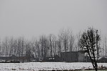 2014年春节 冯安老宅 梁家 雪景 雪地