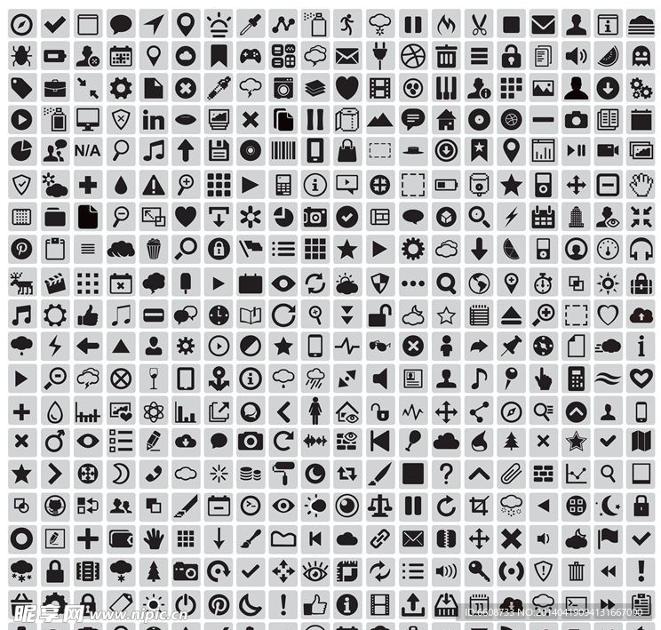 ICON图标标志标签
