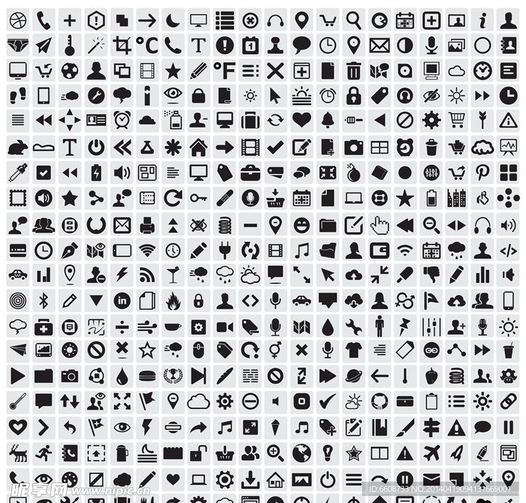 ICON图标标志标签