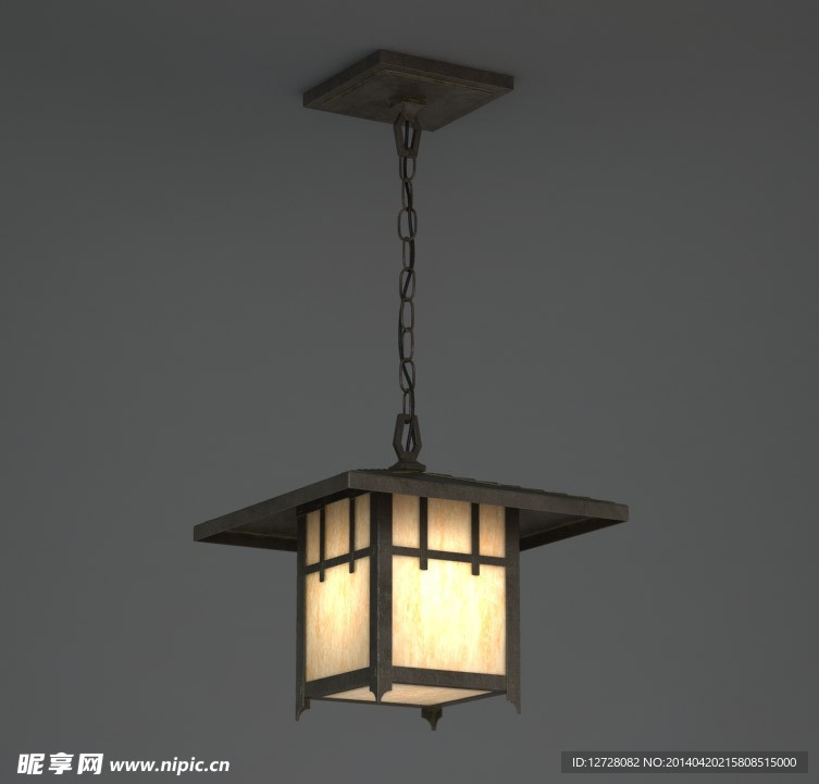 路灯模型