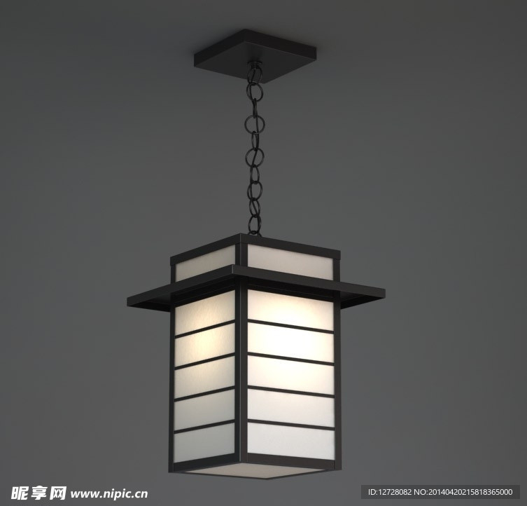 路灯模型