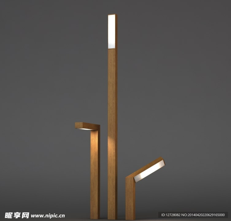路灯模型
