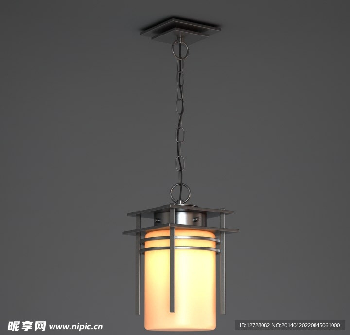 路灯模型