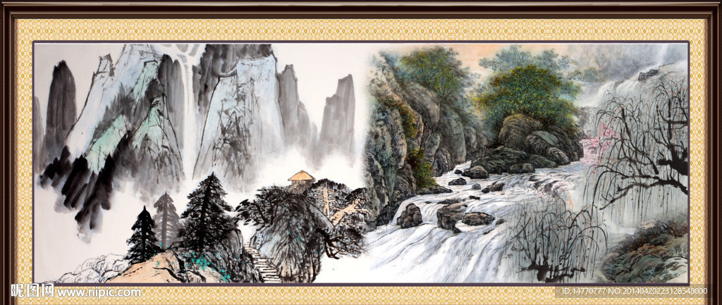 国画山水