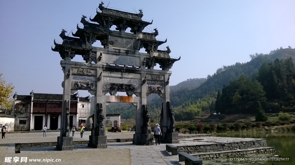 西递牌坊