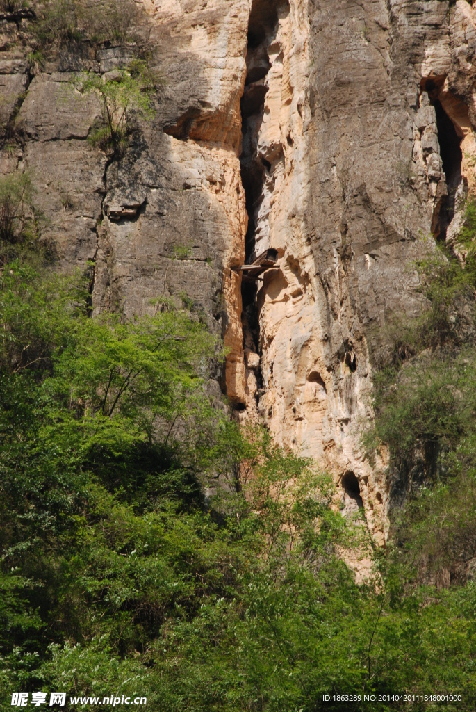 三峡悬棺