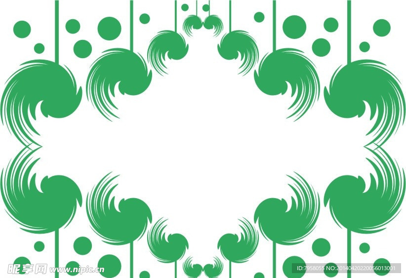 花纹边框
