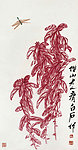 花与蜻蜓